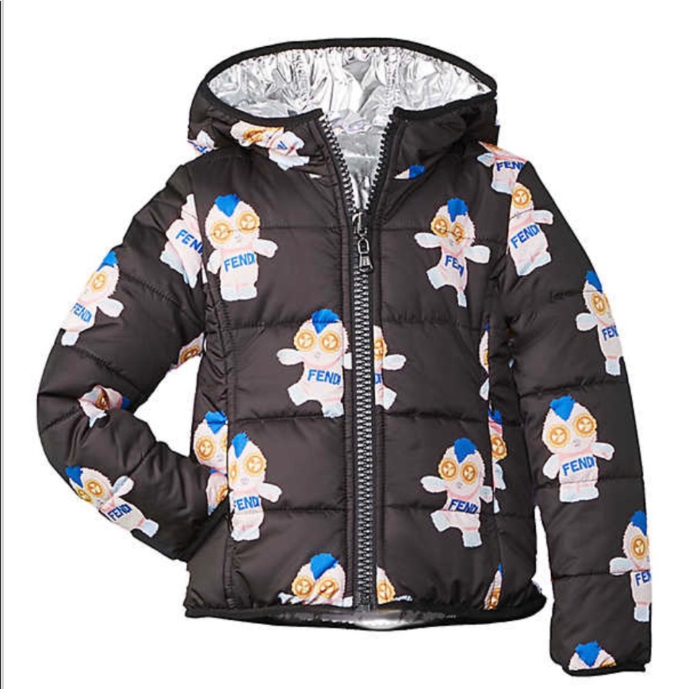 Fendi piumino rumi kids winter coat “ultraman edition”